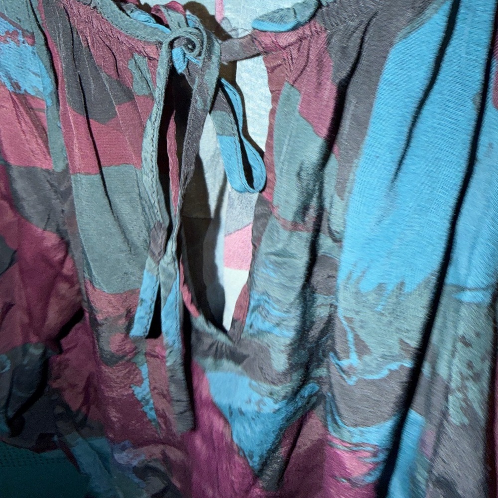 EUC 1x Ava and Viv Women's Multicolor Blouse - Picture 2 of 6